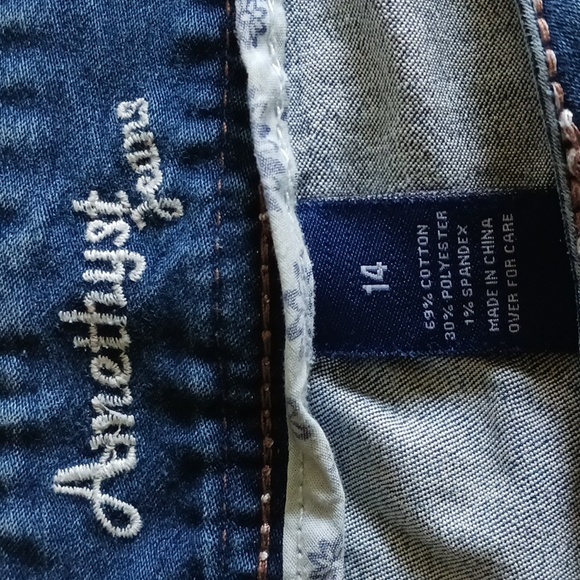 Amethyst Womens Boot Cut Jeans Whiskered size 14 - Picture 8 of 11